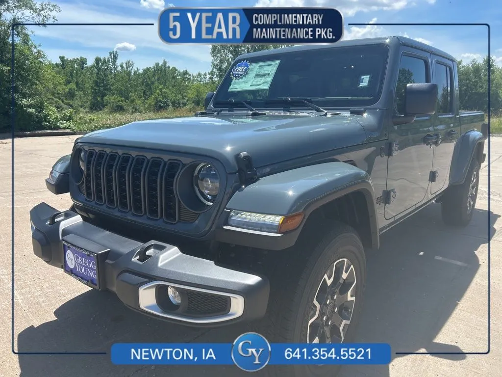 Blue 2026 Jeep Gladiator Sahara for sale in Newton, IA
