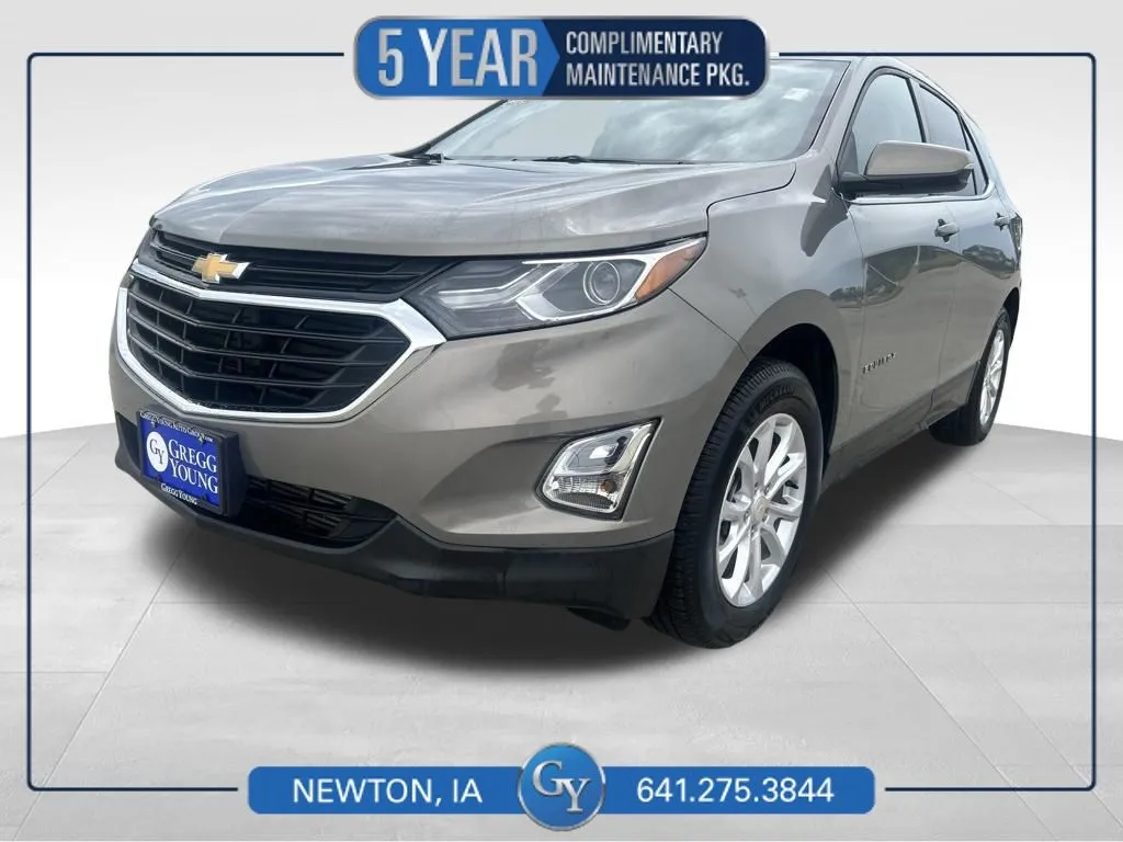 Gray 2019 Chevrolet Equinox LT for sale in Newton, IA