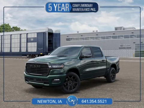 Green 2026 Ram 1500 Laramie for sale in Newton, IA