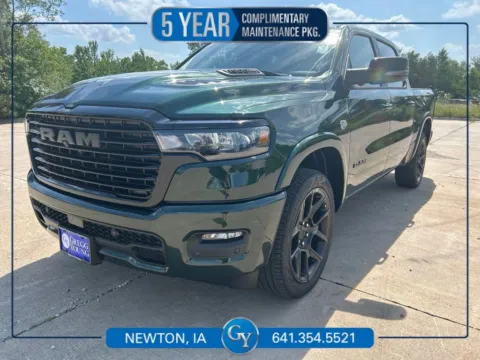 Green 2026 Ram 1500 Laramie for sale in Newton, IA