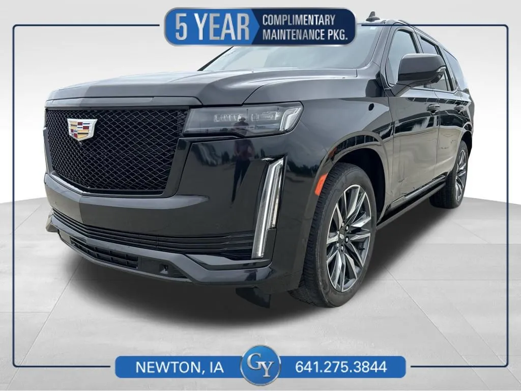 Black 2023 Cadillac Escalade Sport Platinum for sale in Newton, IA