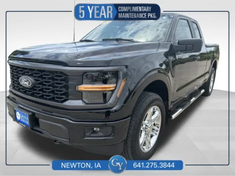 Black 2025 Ford F-150 STX for sale in Newton, IA