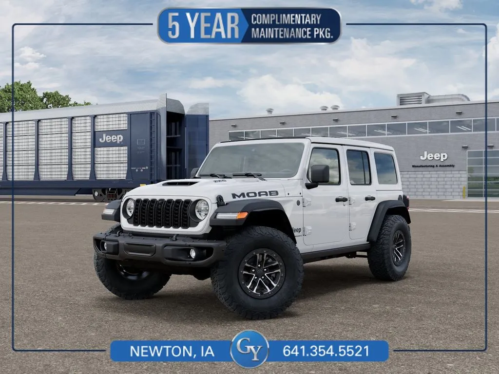 White 2026 Jeep Wrangler Moab 392 for sale in Newton, IA