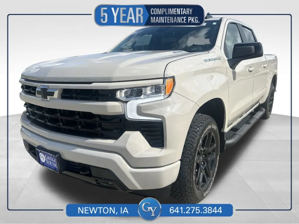 White 2026 Chevrolet Silverado 1500 RST for sale in Newton, IA
