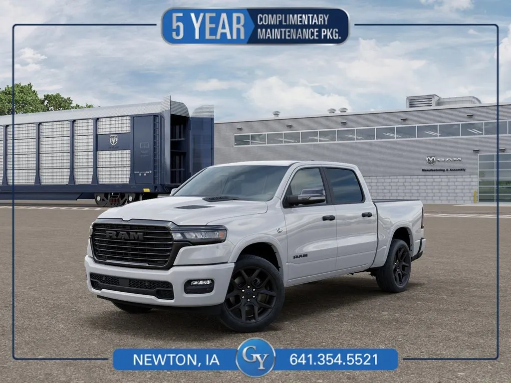 White 2026 Ram 1500 Laramie for sale in Newton, IA