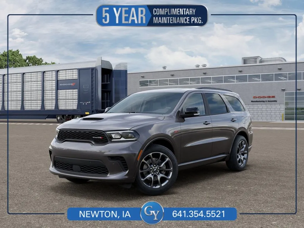 Gray 2026 Dodge Durango GT Plus HEMI V8 for sale in Newton, IA
