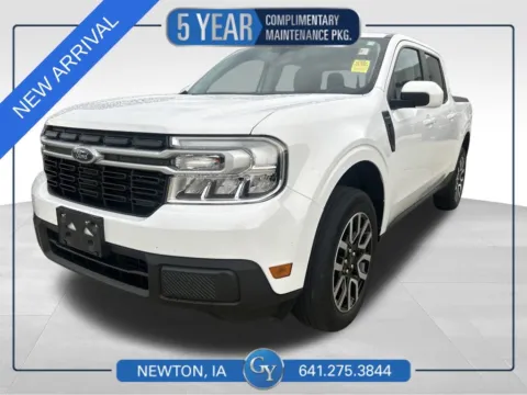 White 2023 Ford Maverick Lariat for sale in Newton, IA
