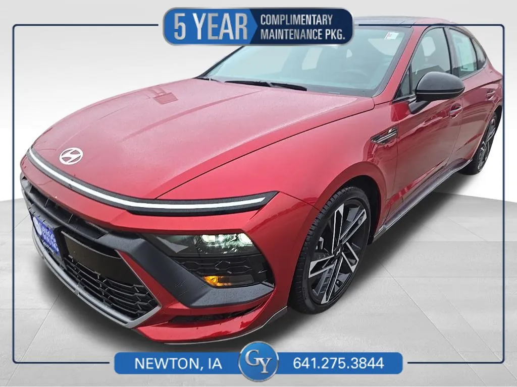 Red 2026 Hyundai Sonata N Line for sale in Newton, IA