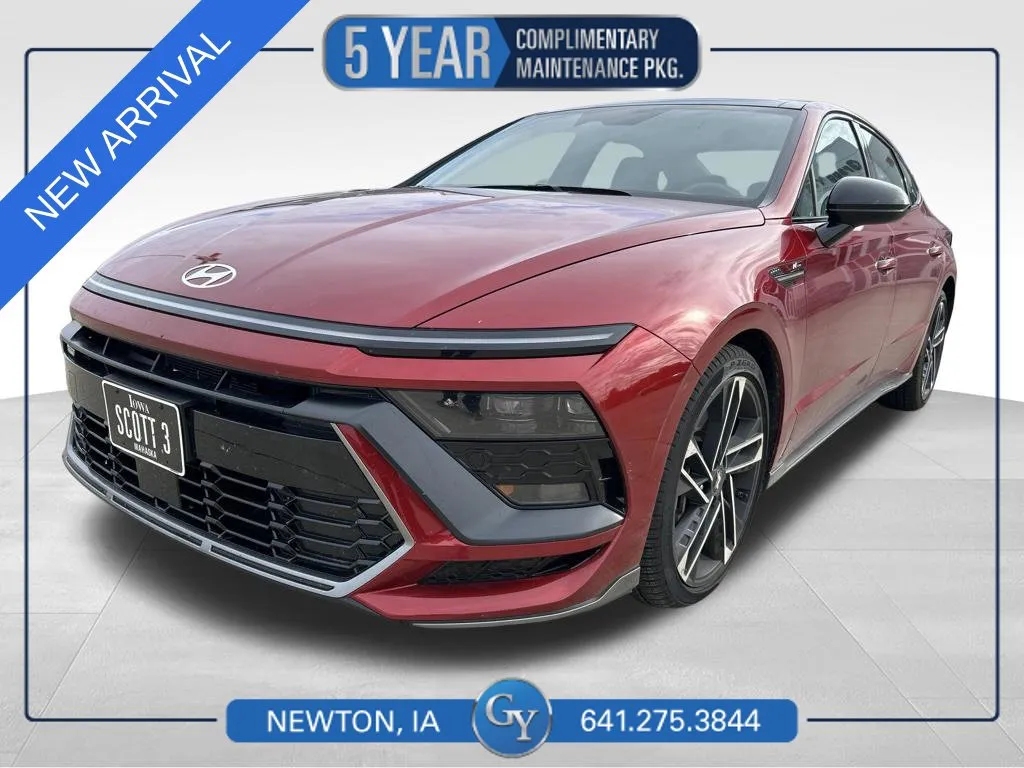 Red 2026 Hyundai Sonata N Line for sale in Newton, IA