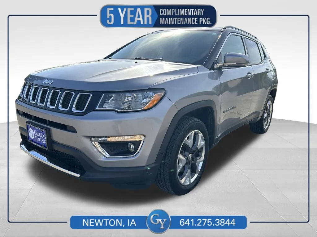 Silver 2018 Jeep Compass Limited for sale in Newton, IA