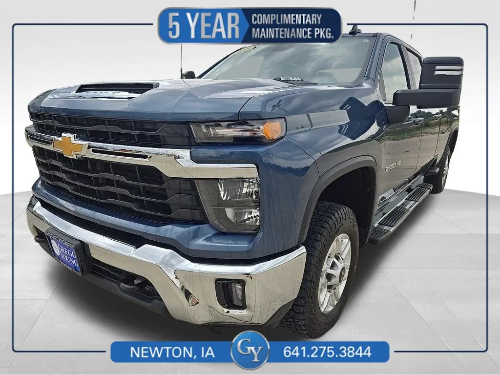 Blue 2025 Chevrolet Silverado 2500 HD LT for sale in Newton, IA