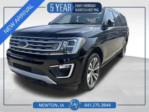 Black 2020 Ford Expedition Max Limited for sale in Newton, IA