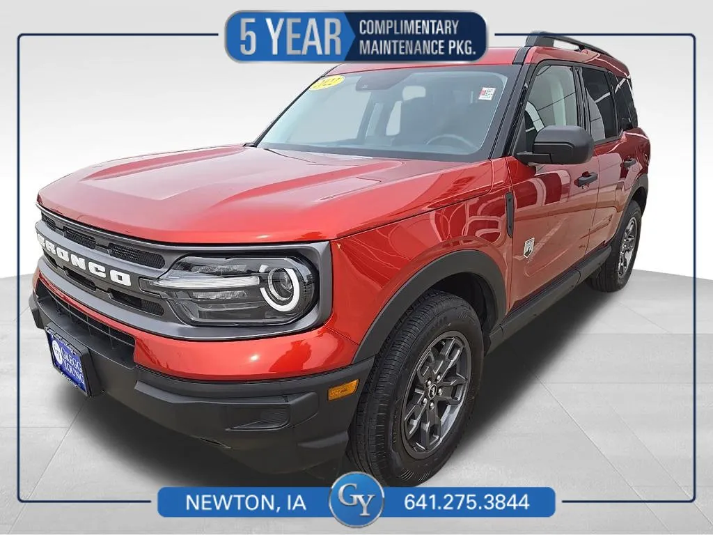 Red 2022 Ford Bronco Sport Big Bend for sale in Newton, IA
