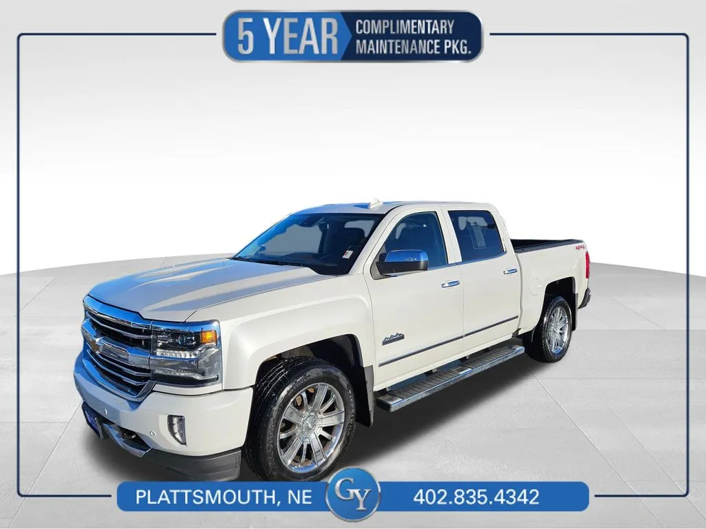 White 2018 Chevrolet Silverado 1500 High Country for sale in Plattsmouth, NE