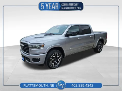 Silver 2025 Ram 1500 Laramie for sale in Plattsmouth, NE