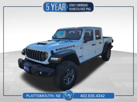 White 2025 Jeep Gladiator Mojave for sale in Plattsmouth, NE