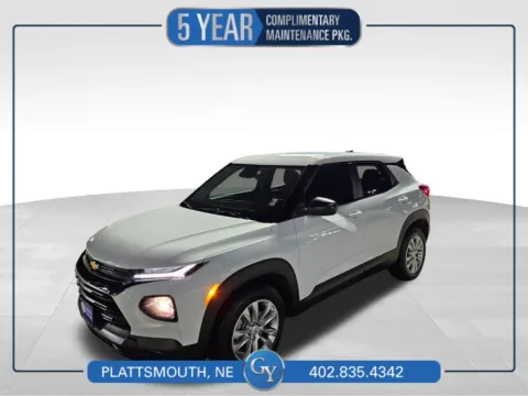 White 2022 Chevrolet TrailBlazer LS for sale in Plattsmouth, NE