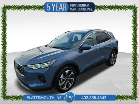 Gray 2024 Ford Escape Platinum for sale in Plattsmouth, NE