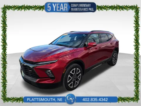 Red 2023 Chevrolet Blazer RS for sale in Plattsmouth, NE