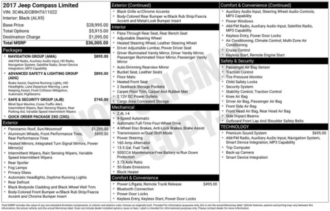 Photos of 2017 Jeep New Compass Limited for sale in Plattsmouth, NE at Gregg Young of Plattsmouth