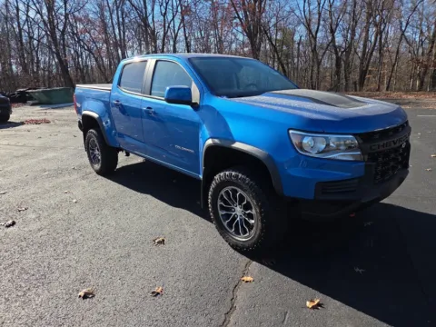 Blue 2022 Chevrolet Colorado 4WD ZR2 for sale in Hamburg, PA