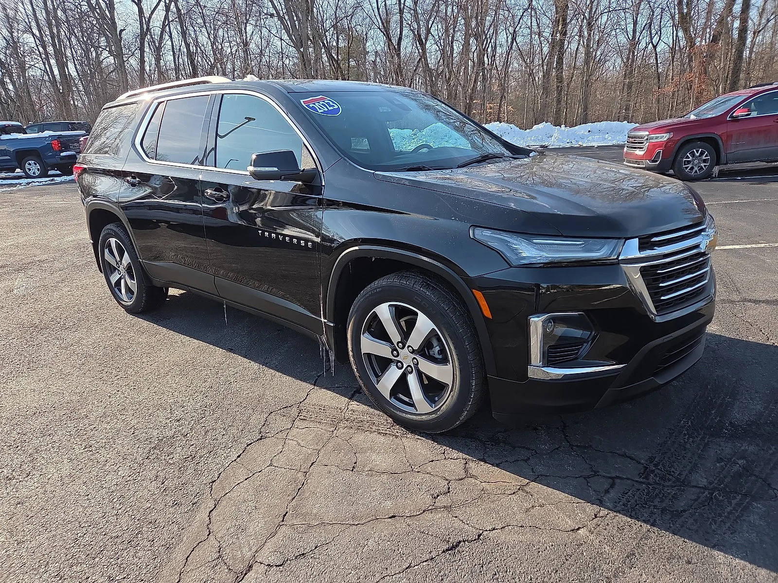 Black 2023 Chevrolet Traverse LT Leather for sale in Hamburg, PA