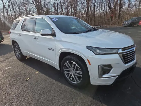 White 2023 Chevrolet Traverse High Country for sale in Hamburg, PA