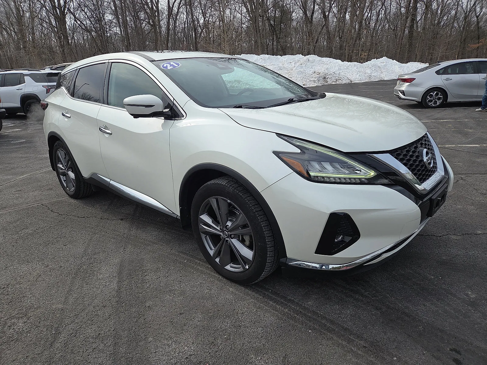 White 2021 Nissan Murano SL for sale in Hamburg, PA