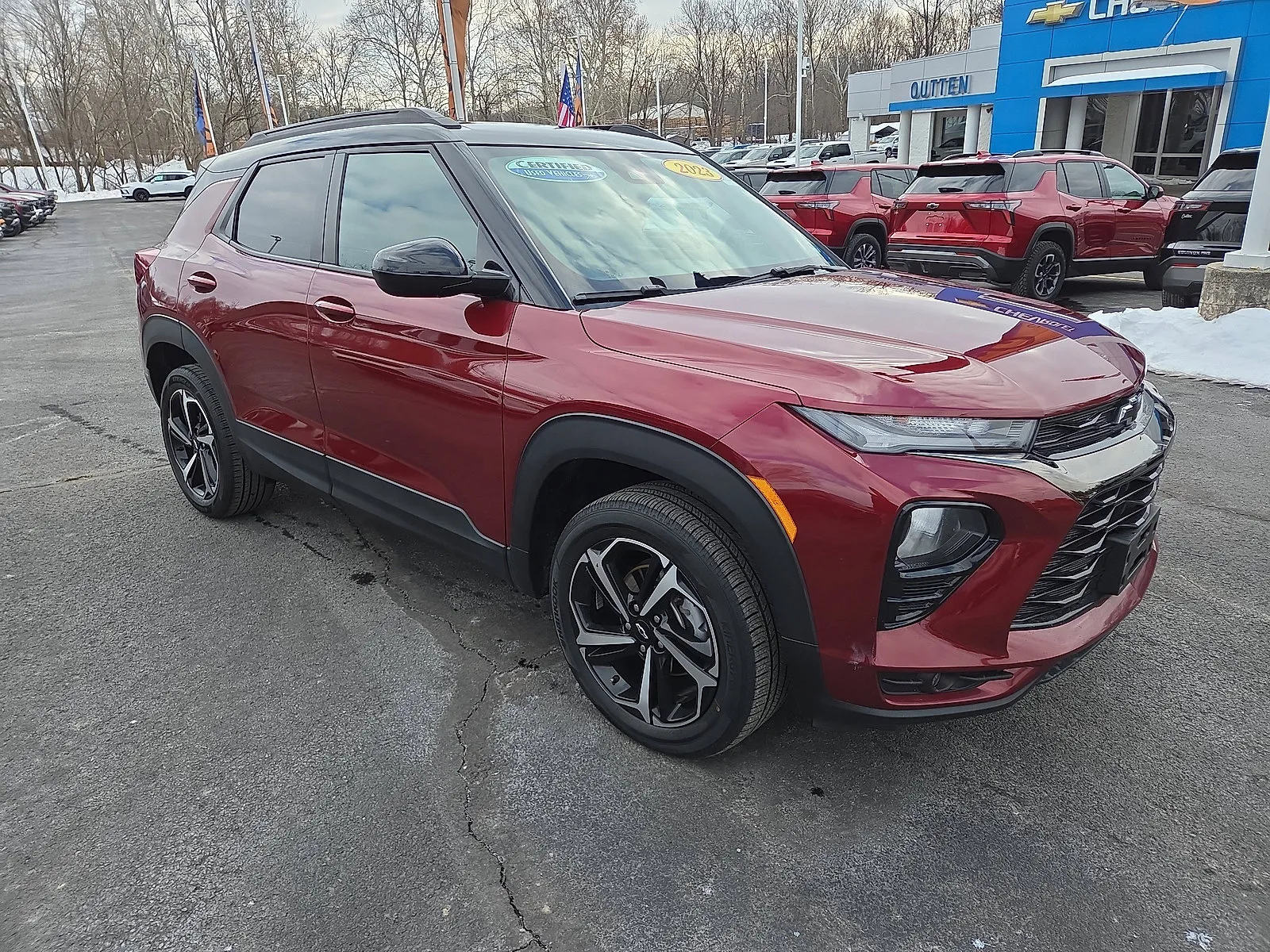 Red 2023 Chevrolet Trailblazer RS for sale in Hamburg, PA