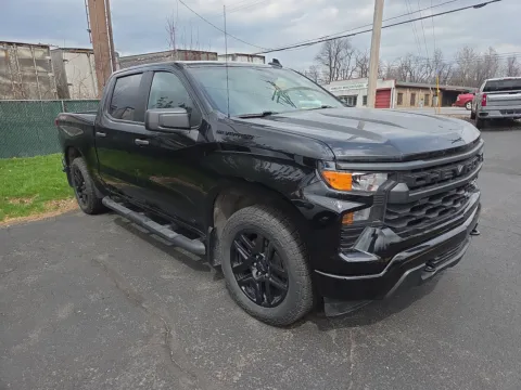 Black 2024 Chevrolet Silverado 1500 Custom for sale in Hamburg, PA
