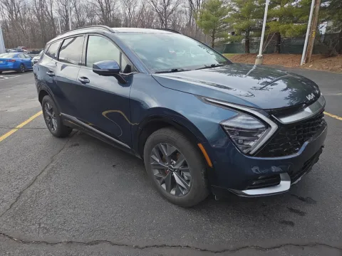Blue 2025 Kia Sportage Hybrid SX-Prestige for sale in Hamburg, PA
