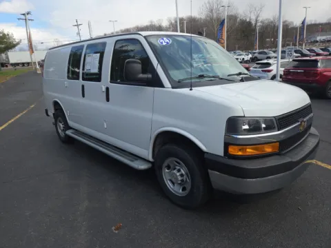 White 2024 Chevrolet Express Cargo Van 2500 for sale in Hamburg, PA