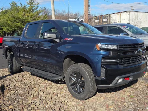 Blue 2020 Chevrolet Silverado 1500 LT Trail Boss for sale in Hamburg, PA