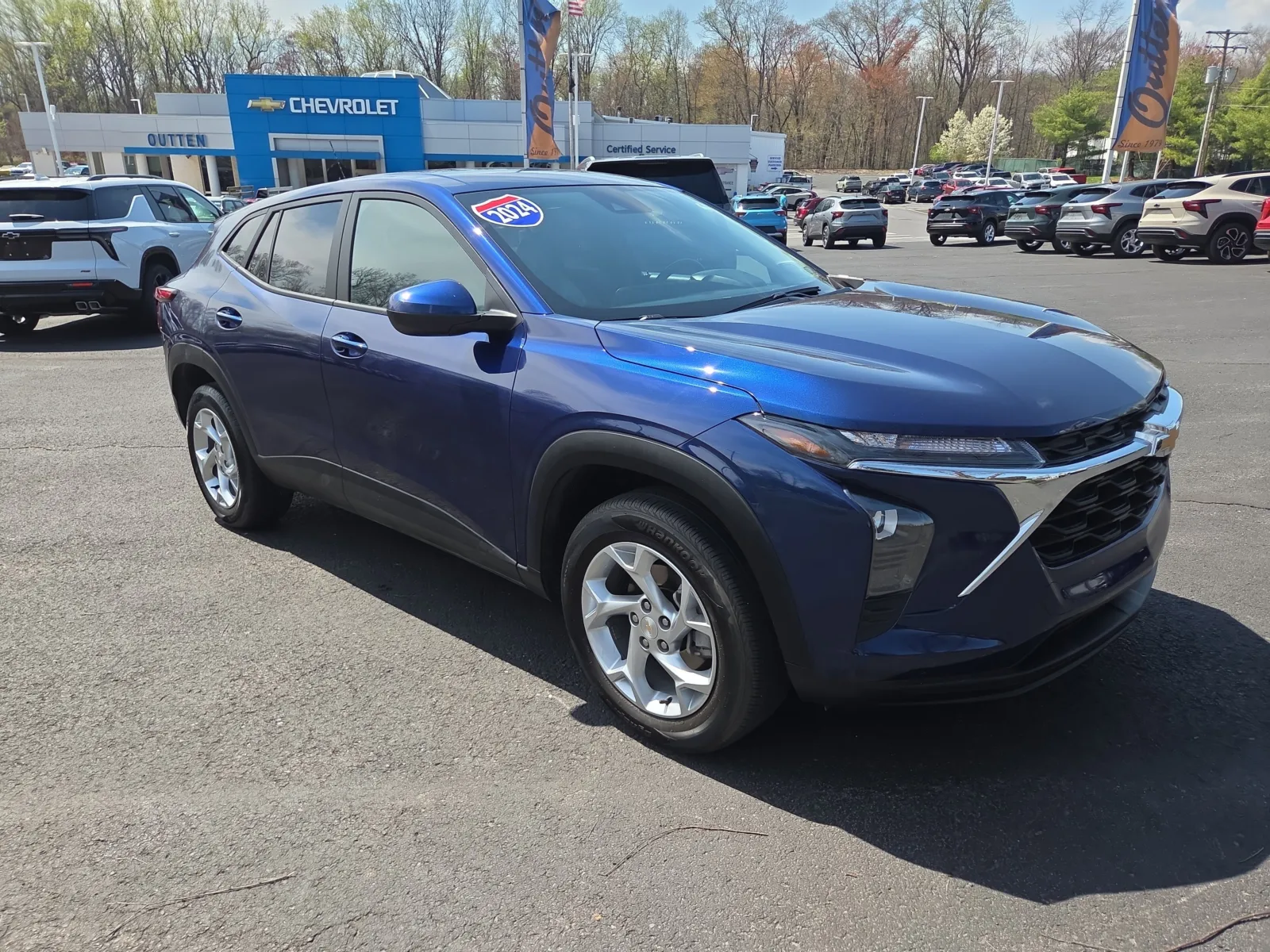 Blue 2024 Chevrolet Trax LS for sale in Hamburg, PA