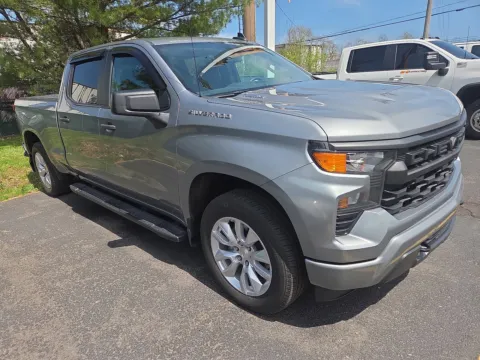Gray 2025 Chevrolet Silverado 1500 Custom for sale in Hamburg, PA