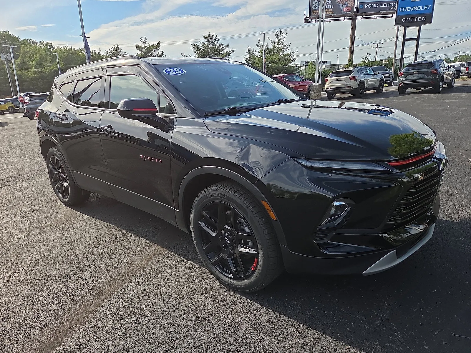 Black 2023 Chevrolet Blazer LT for sale in Hamburg, PA