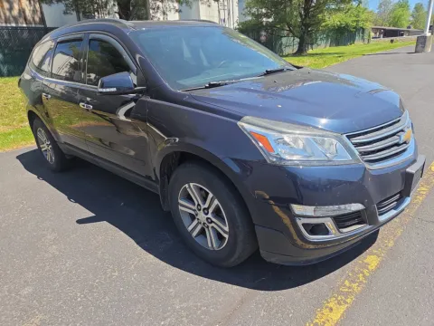 Blue 2017 Chevrolet Traverse LT for sale in Hamburg, PA