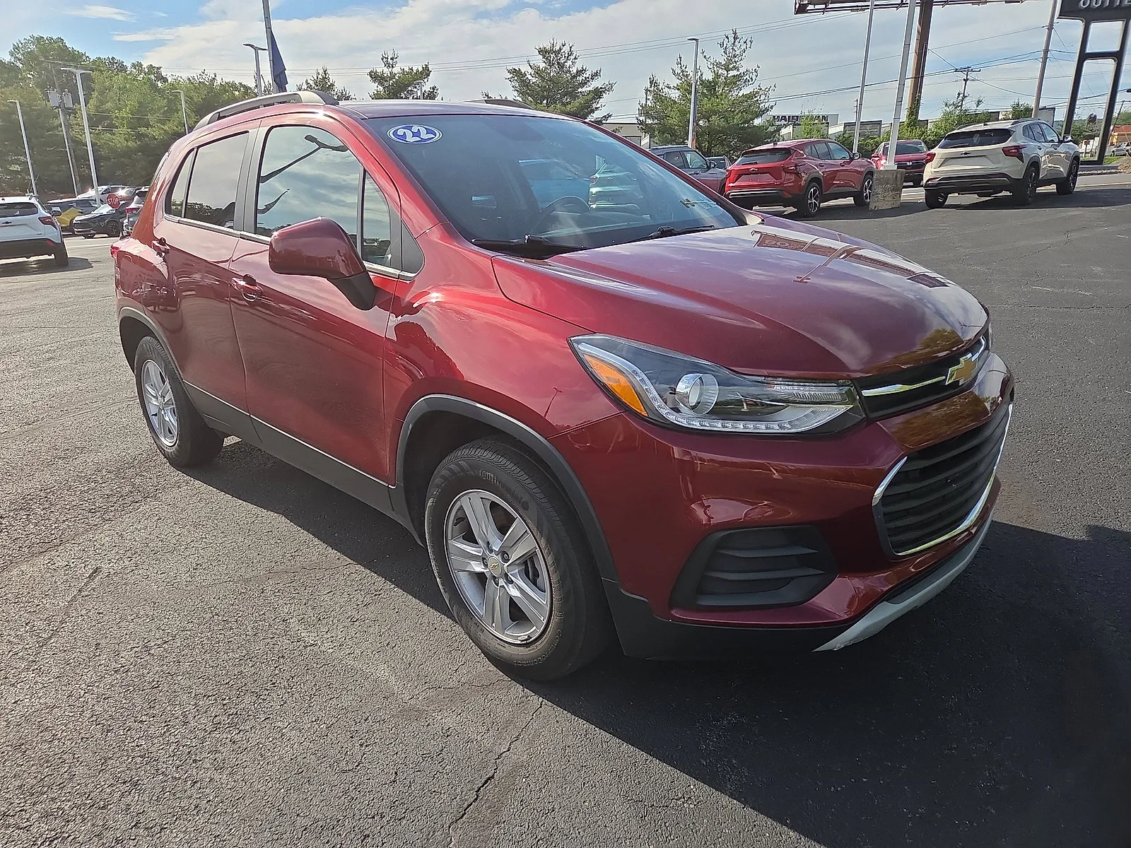 Red 2022 Chevrolet Trax LT for sale in Hamburg, PA