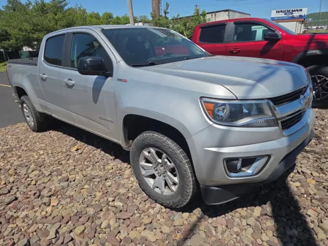 Silver 2018 Chevrolet Colorado 4WD LT for sale in Hamburg, PA