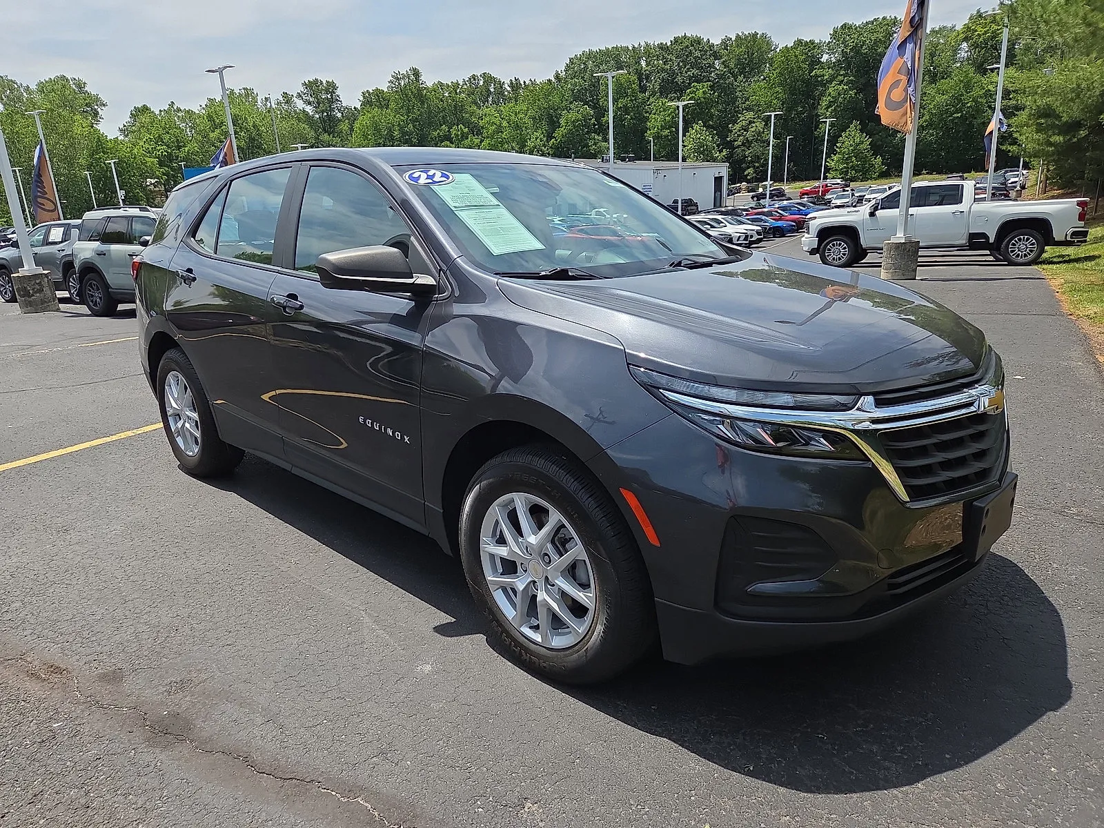 Gray 2022 Chevrolet Equinox LS for sale in Hamburg, PA