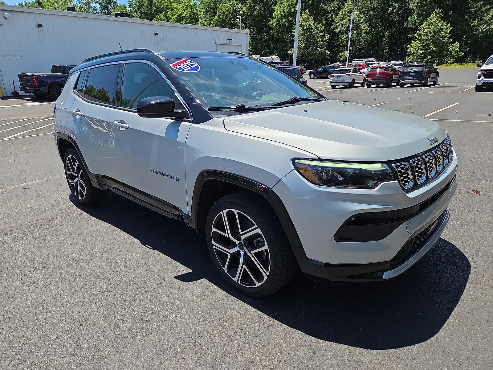 Silver 2025 Jeep Compass Limited for sale in Hamburg, PA