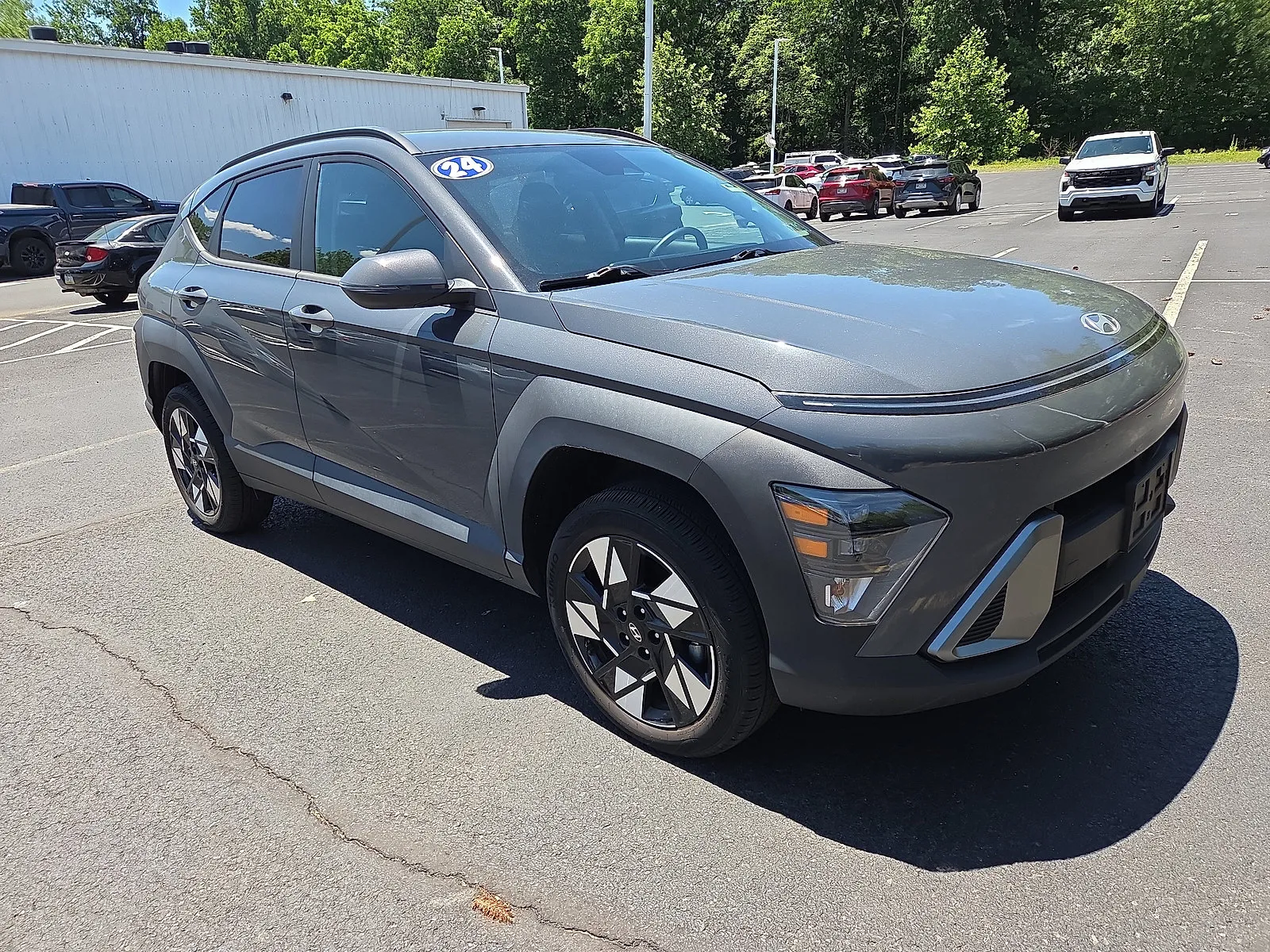 Gray 2024 Hyundai Kona SEL for sale in Hamburg, PA