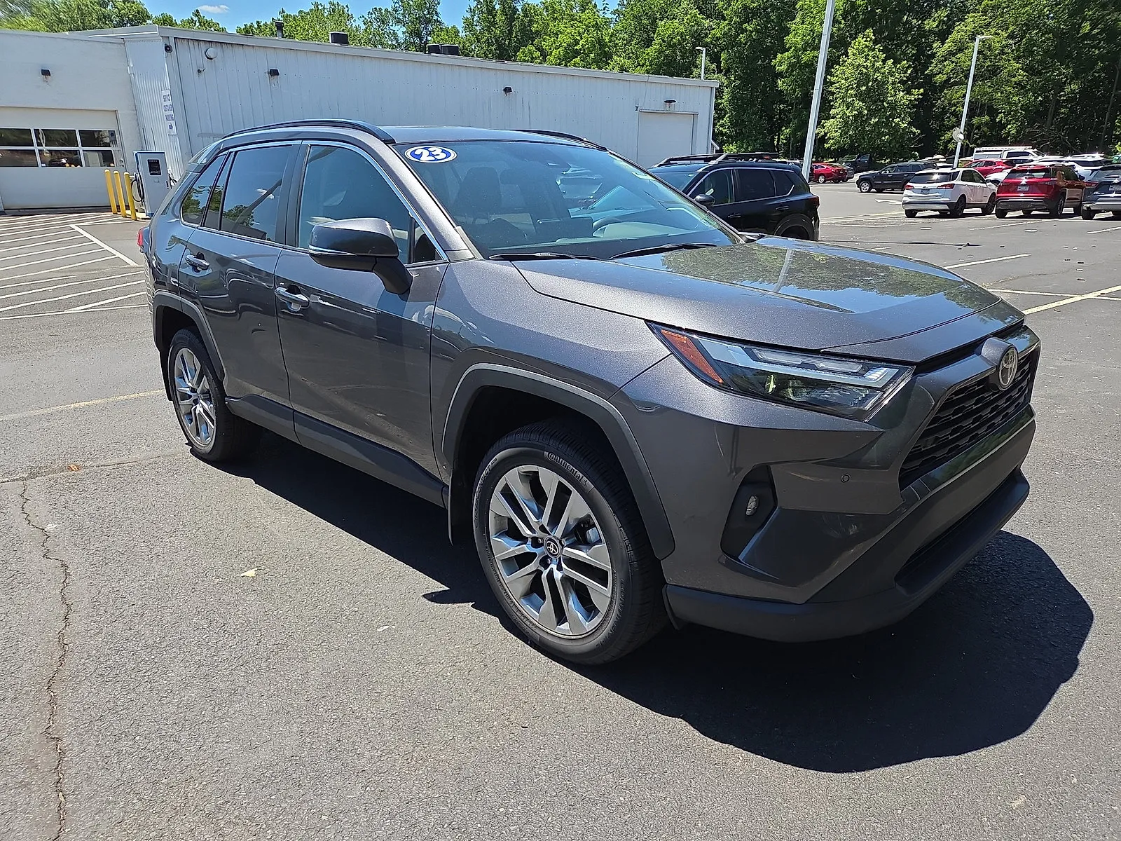 Gray 2023 Toyota RAV4 XLE Premium for sale in Hamburg, PA