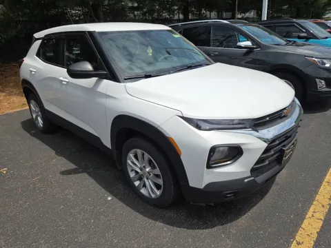 White 2021 Chevrolet Trailblazer LS for sale in Hamburg, PA