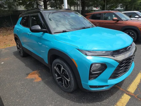 Blue 2021 Chevrolet Trailblazer RS for sale in Hamburg, PA