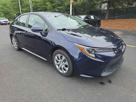 Blue 2022 Toyota Corolla LE for sale in Hamburg, PA