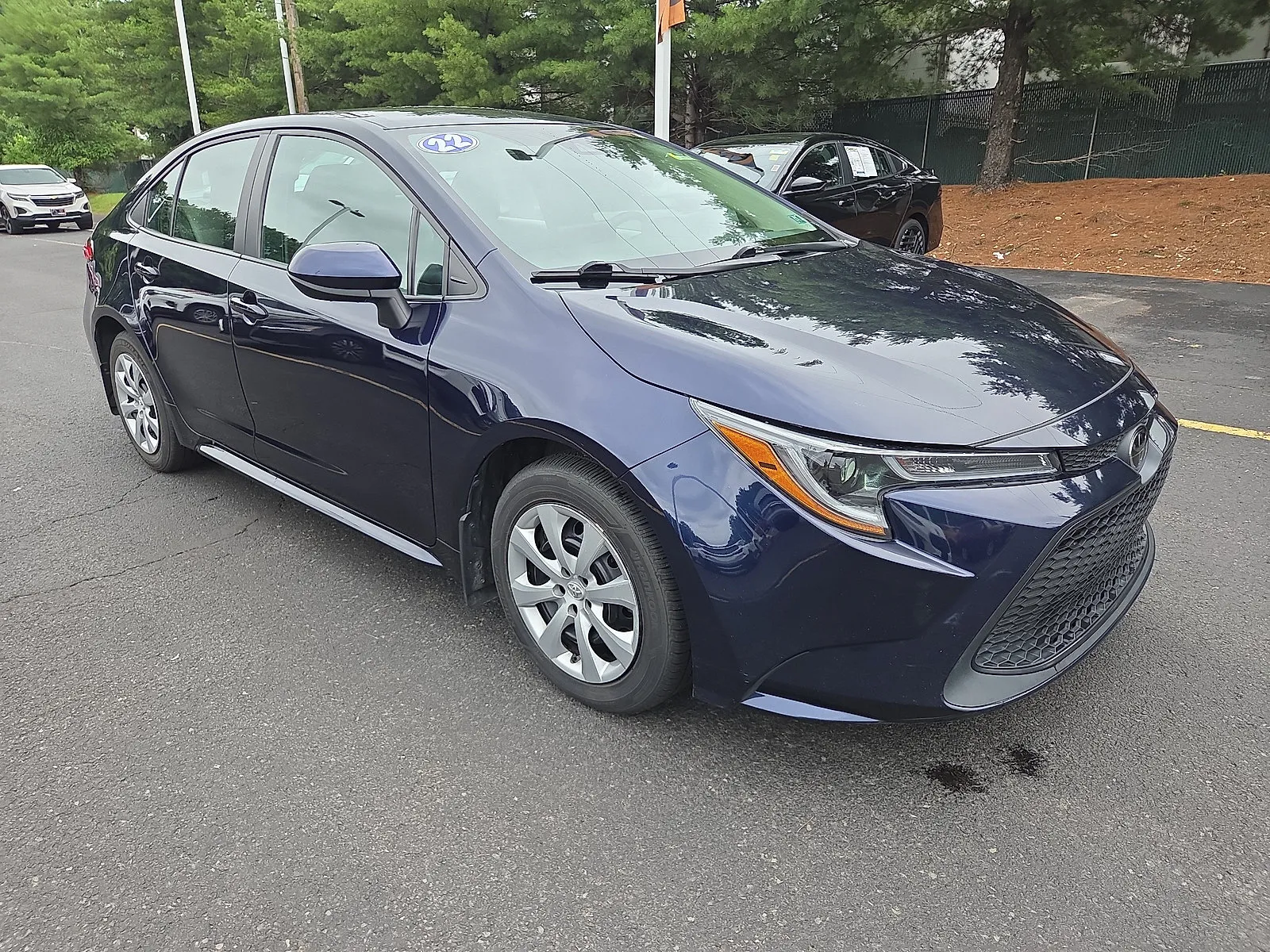 Blue 2022 Toyota Corolla LE for sale in Hamburg, PA