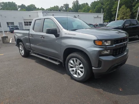 Gray 2021 Chevrolet Silverado 1500 Custom for sale in Hamburg, PA