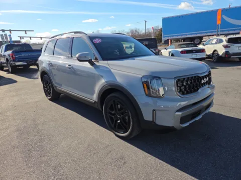 Gray 2023 Kia Telluride EX X-Line AWD for sale in Hamburg, PA