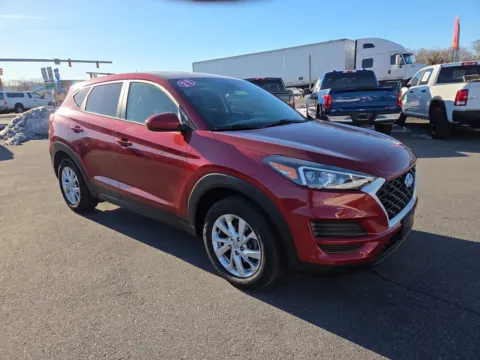 Red 2021 Hyundai Tucson SE AWD for sale in Hamburg, PA